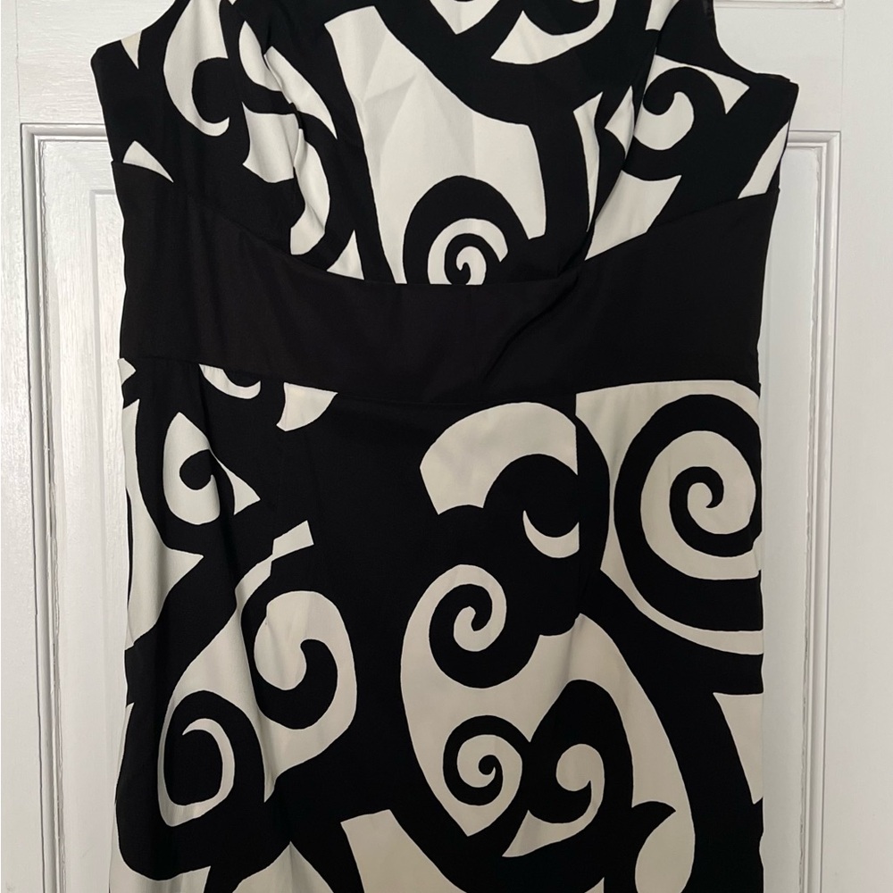 Alyx Black and White Patterned Dress